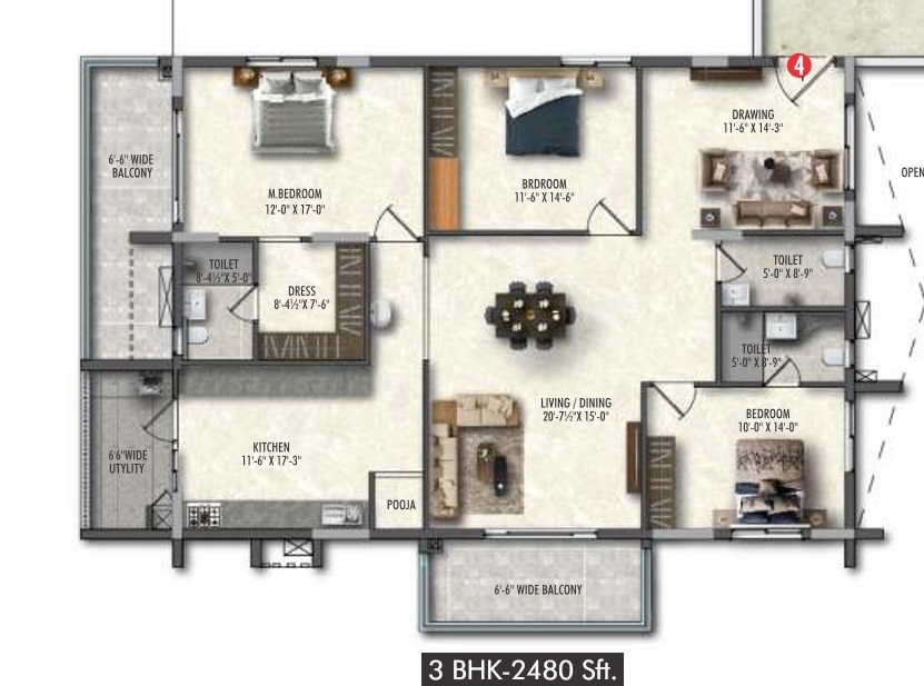 Greenspace Celestial Phoenix Greens School Road, Hyderabad